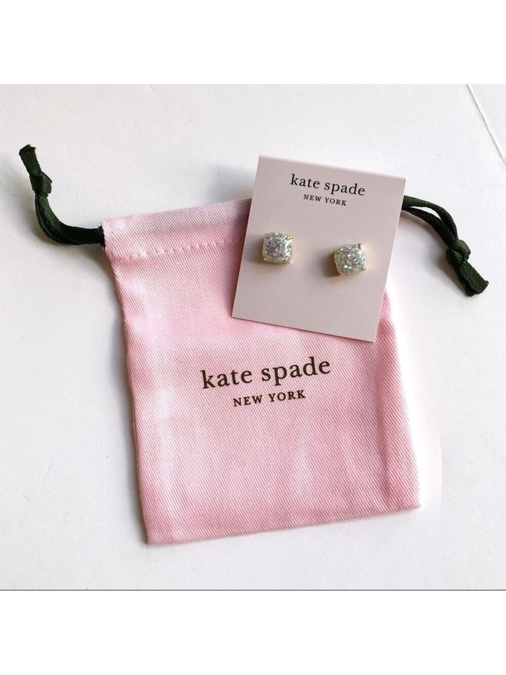 Kate Spade Mini Small Square Stud Earrings - Picture 7 of 11